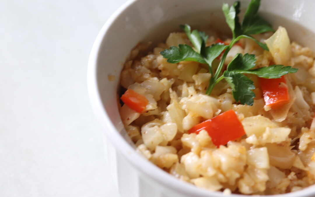 Mexican Spiced Cauliflower Rice Pilaf