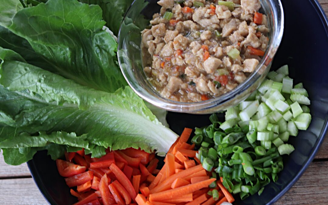 The best homemade chicken lettuce wraps ever!