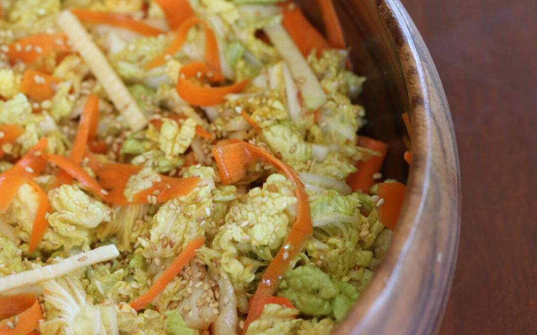 You Will Love This Crunchy + Delicious Cabbage Salad