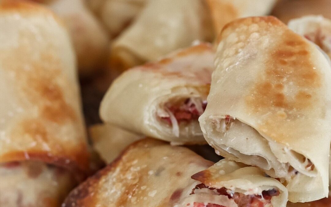 Rueben Spring Rolls