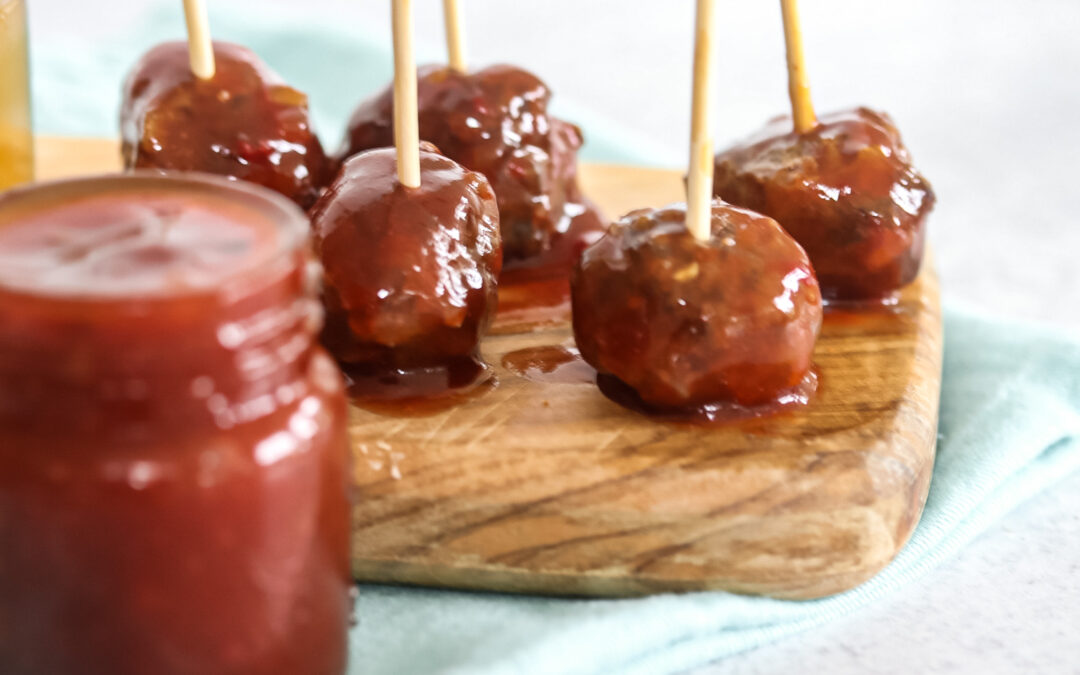 New! Delicious, Sweet, & Tangy Sweet + Sour Honey Meatballs