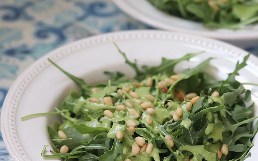 The Best Green Goddess Pesto Dressing