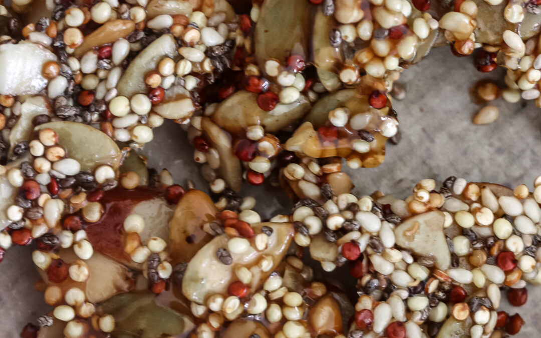 You Will Love This Crave-Worthy, Satisfying, & Addicting Grain, Seed, + Nut Brittle!