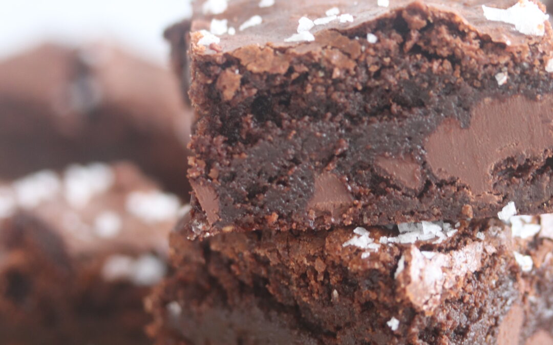 Easy + Fudgy One Bowl Brownies