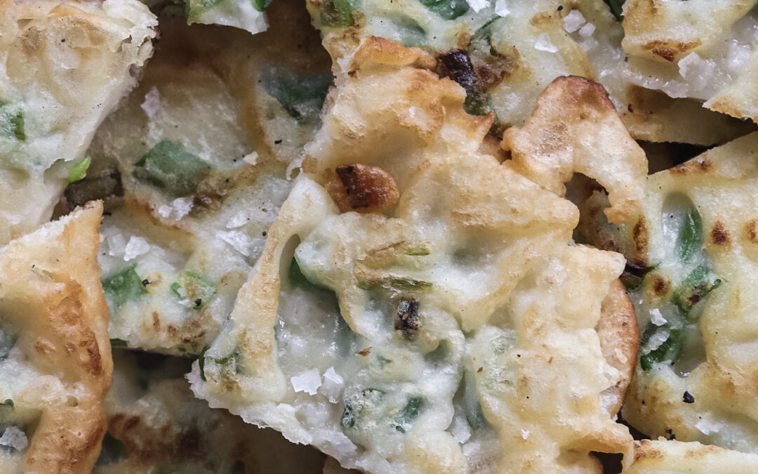 Crazy Easy Homemade Scallion Pancakes