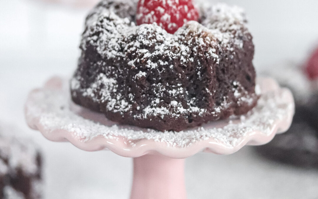 LIFE CHANGING GLUTEN FREE MINI CHOCOLATE BUNDT CAKES