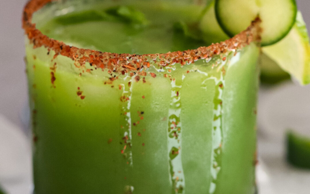 You Need This Ultra Refreshing Cucumber Jalapeno Margarita!