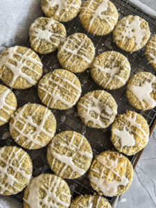 lemon poppy cookies