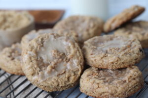 Coffee Cake Crumble Cookies